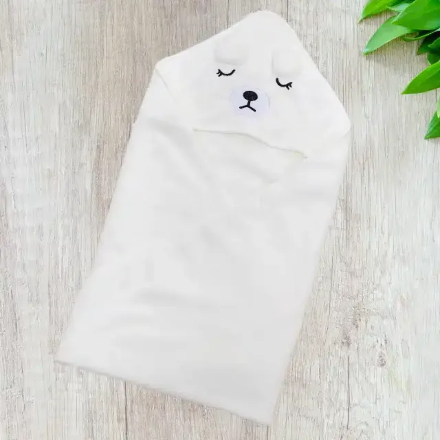 Baby Kapuzen-Badetuch „Bär“