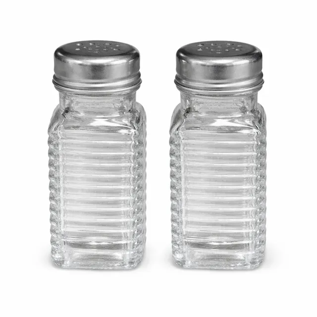 Salz- & Pfefferstreuer aus Glas – 2er Set