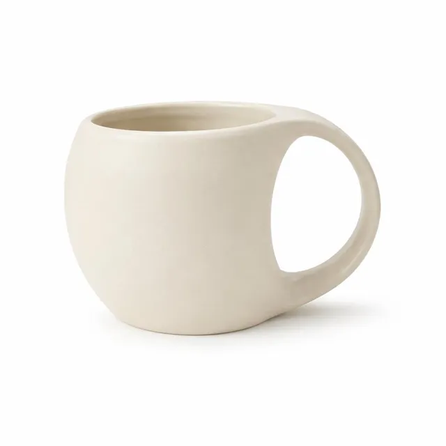 Aesthetic Becher – 2er Set Creme Matt