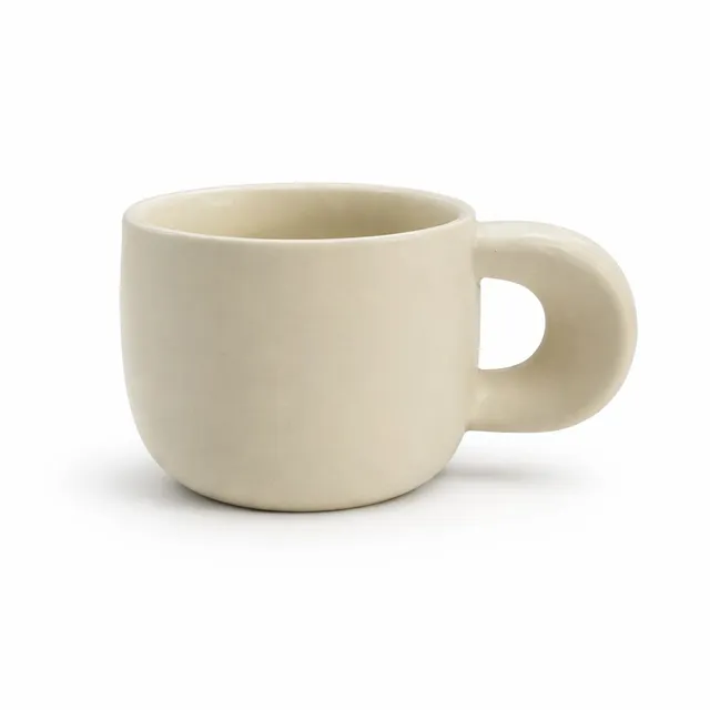 Intenso Becher – 2er Set Creme Matt