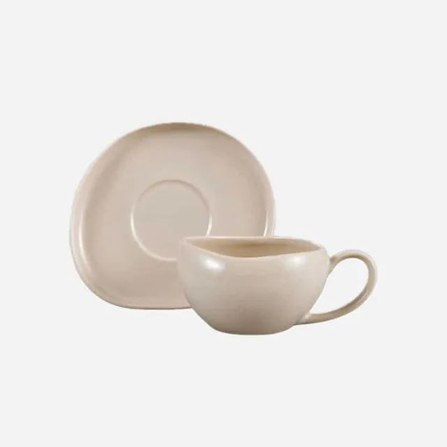 „Wave Biscuit“ Kaffeetassen Set