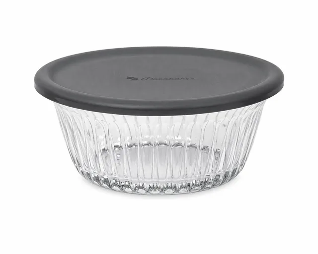 „Frezya“ Glasschalen mit Deckel – 4er Set