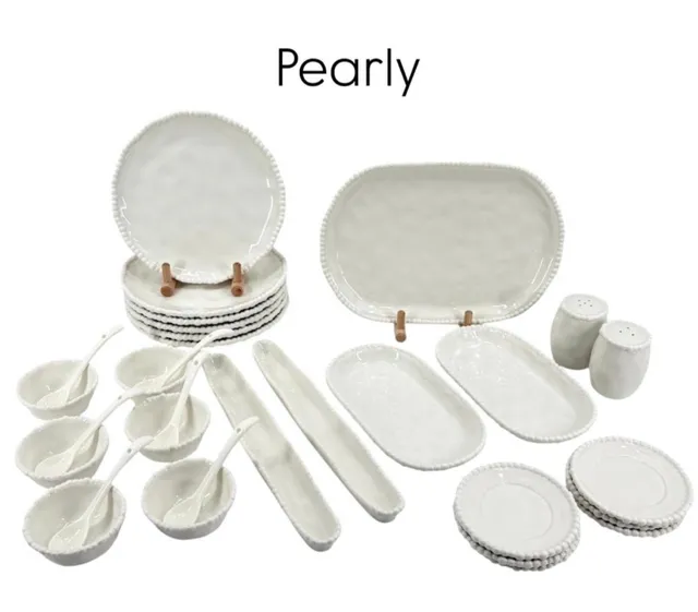 „Pearly“ Frühstücksset – 31 teilig