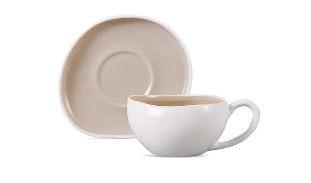 „Wave Cream“ Mokka- Espressotassen Set