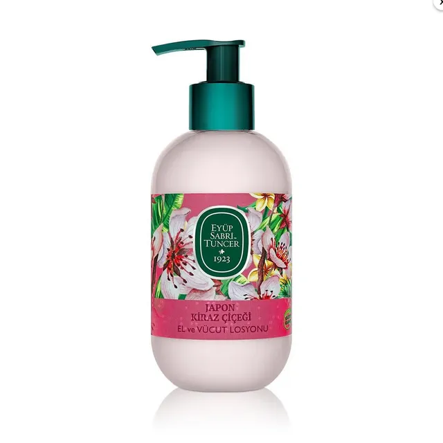 Eyüp Sabri Tuncer 1923 „Japanische Kirschblüte“ Hand- und Körperlotion