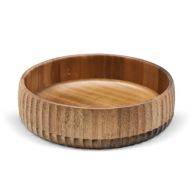 „Linea“ Akazienholz Schüssel – 22cm
