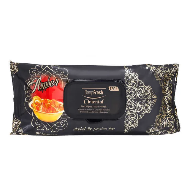 DeepFresh „Amber“ Feuchttücher – 120 Stück