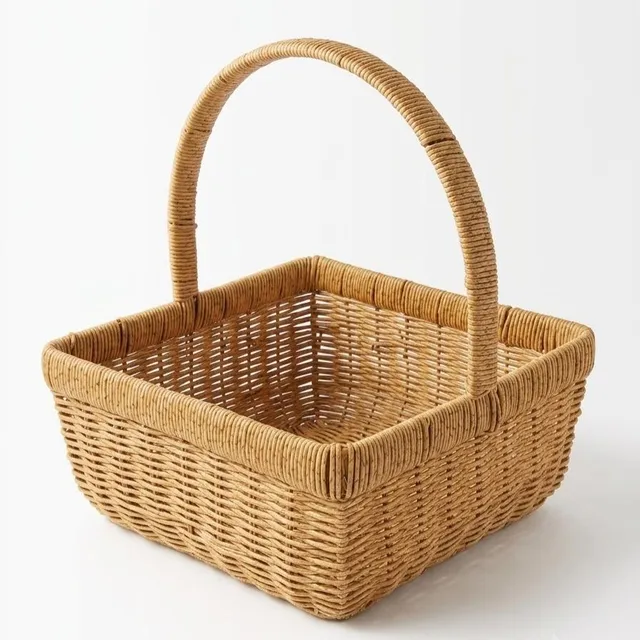 „Basket“ Flechtkorb mit Henkel