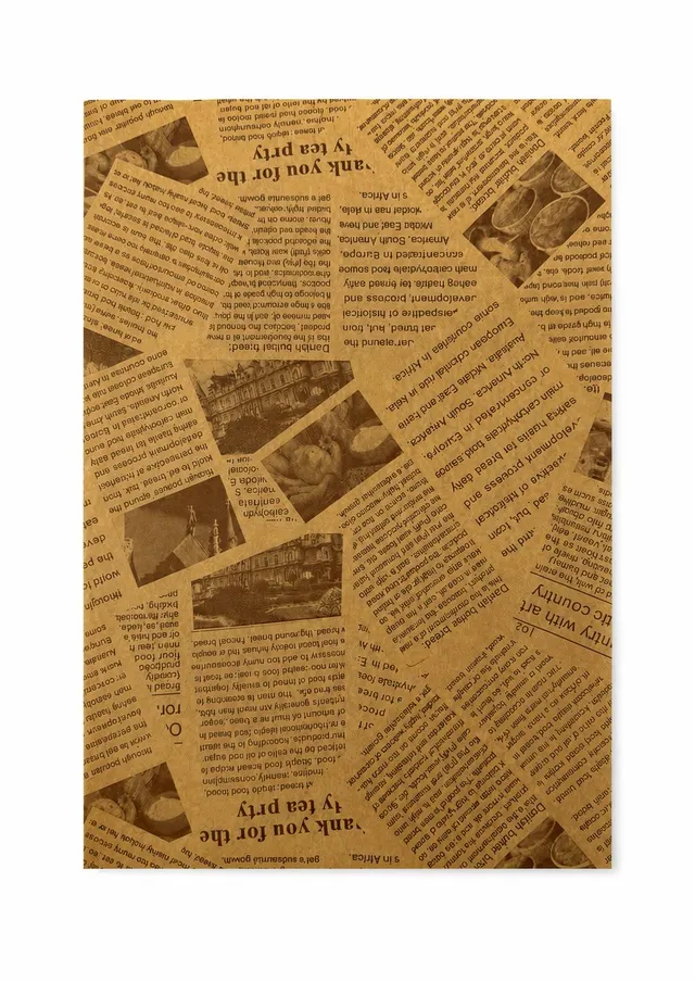„Newspaper“ Vintagepapier – 50 Stück